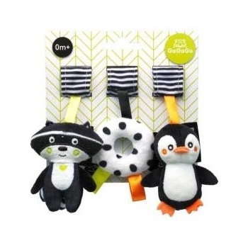 TM Toys Plush Pendants Raccoon Penguin Tire GaGaGu