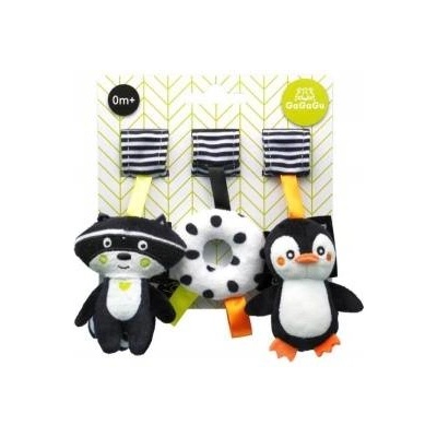 TM Toys Plush Pendants Raccoon Penguin Tire GaGaGu