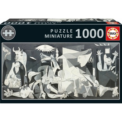 EDUCA Panoramatické miniatúrne Guernica Pablo Picasso 1000 dielov