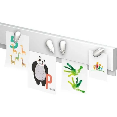 Lišta na poznámky INFO RAIL magnetická (200 cm)