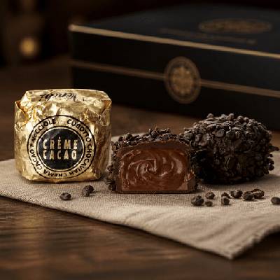 Venchi Chocoviar Crema Cacao pralinka s lieskovoorieškovým kakaovým krémom 1 ks
