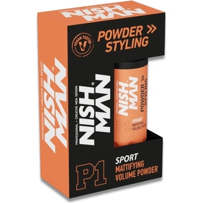 NishMan stylingový púder na vlasy P1 Sport 20 g
