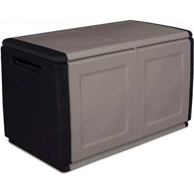 ArtPlast box 230 l 96 x 53 x 57 cm tmavo šedá / čierna