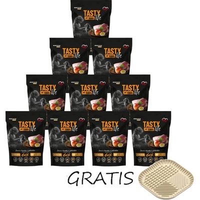 Tasty Dogs Life Junior kachní želé 10 x 500 g
