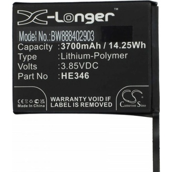 VHBW Батерия за Nokia 7 Plus, 3700 mAh (888402903)