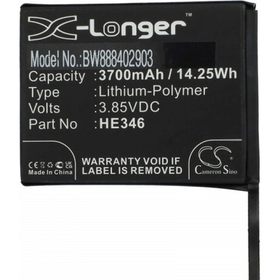 VHBW Батерия за Nokia 7 Plus, 3700 mAh (888402903)