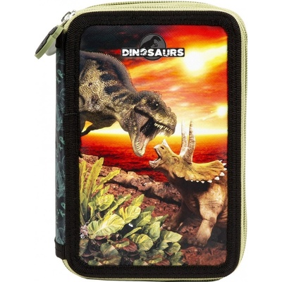 DERFORM Несесер с пособия Derform Dinosaur 18 - С 2 ципа (PWDDN18)