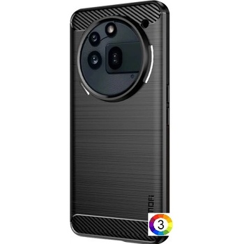 Nothing Phone (3a) Pro Удароустойчив Carbon Fiber Калъф и Протектор