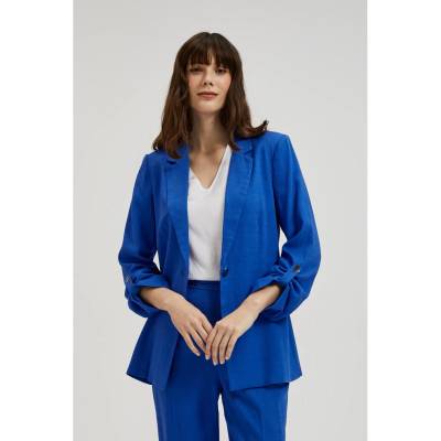Moodo Синьо ленено яке с 3/4 ръкав Moodo Moodo | Sin | ЖЕНИ | XS