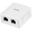 LogiLink РОЗЕТКА STP, Cat. 6A за Стена, Двойна, NP0097