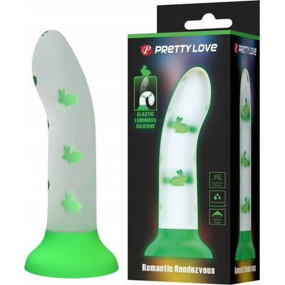 Pretty Love Magical Nightfall Dildo without Vibration Luminous Green