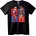 NOONEBRAND Тениска с Марио в 4 панела - 2XL, Black