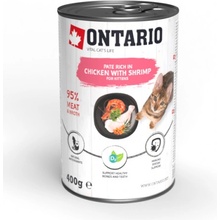 Ontario Cat Chicken with Shrimps flavoured with Sea Buckthorn 400 g