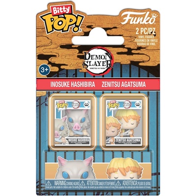 Funko Комплект мини фигури Funko Bitty POP! Animation: Demon Slayer - Inosuke Hashibira & Zenitsu Agatsuma (114007)