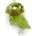 ERGOBAG Hangies Keychain - Green (Green)