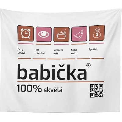 Sablio Deka Babička 150x120