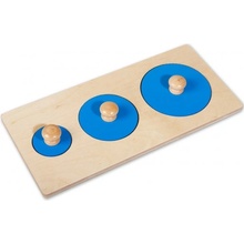 Montessori Puzzle 3 kruhy