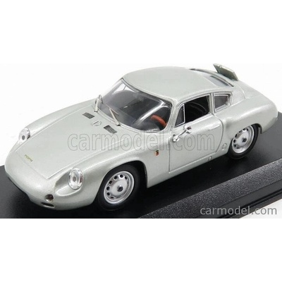 Carrera Best model Porsche 356b Gtl Abarth Prova 1960 Silver 1:43
