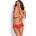 Anais Прашки Stringi-Keira-CzerwonyV-21662-Czerwony - Черен, размер S
