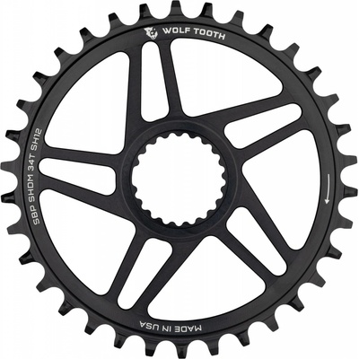 Převodník Wolf Tooth DM pro Shimano 12s 34t boost - black – Zboží Dáma