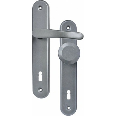 Trebor Kľučka MICHAELA 72 kľučka/guľa otočná kľúčová Grafitová