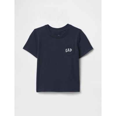 GAP Baby tričko Pocket Tmavě modrá – Zboží Dáma