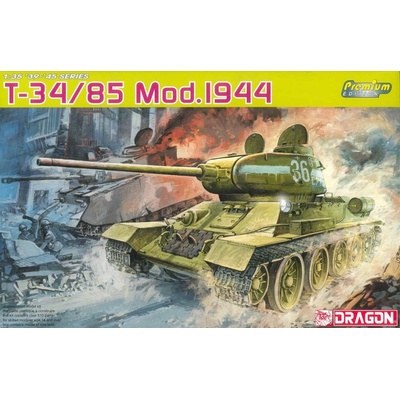 Dragon Model Kit tank 6319 T34 85 MOD.1944 PREMIUM EDITION 1:35