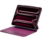 Typecase Калъф Typecase Edge с клавиатура за iPad Air 13"" 2024/2025, малинов (Typ000035)