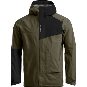 Ortovox Мъжко водоустойчиво яке Ortovox Seceda 3L Jacket Waterproof jacket - Dark Wild Herbs - размер XXL (002-3537-0215)