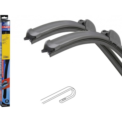 Compass Flat Set Hook 410+380 mm 10403