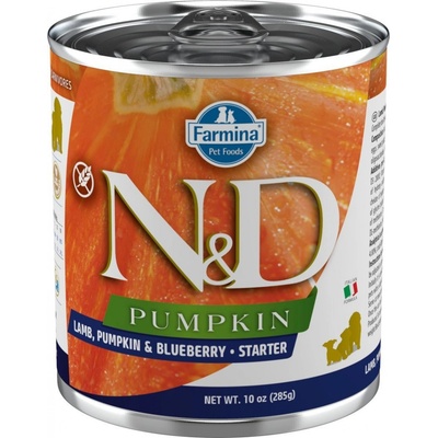 N&D Dog Pumpkin Starter Lamb & Blueberry 285 g