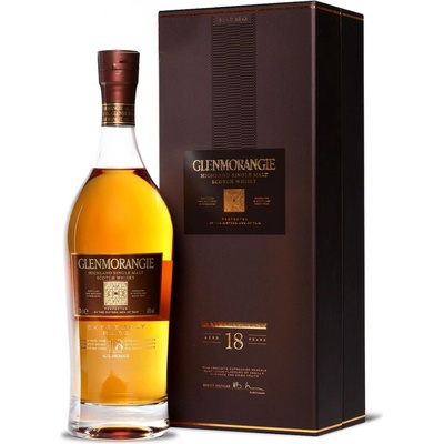 Glenmorangie 18y 43% 0,7 l (kazeta)