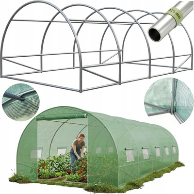 4iQ průměr trubek 25 mm 3 x 8 m zelený