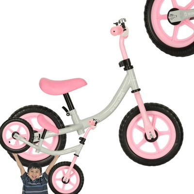 KIK Trike Fix Balance bielo ružový