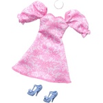 Mattel Mattel Barbie: Моден комплект - Розова рокля с сини високи токчета (HRH40) (97351)
