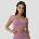 GymBeam Спортен сутиен FLO Violet XL