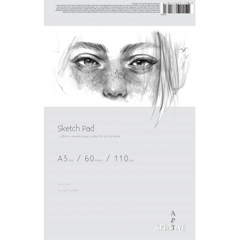 Скицник Sketch Pad А3, 110 g, 60 листа (33736-А)