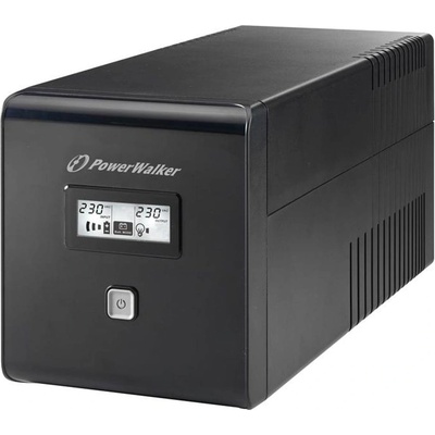 PowerWalker UPS POWERWALKER VI 1000 LCD, 1000VA, Line Interactive (POWER-UPS-VI1000LCD)