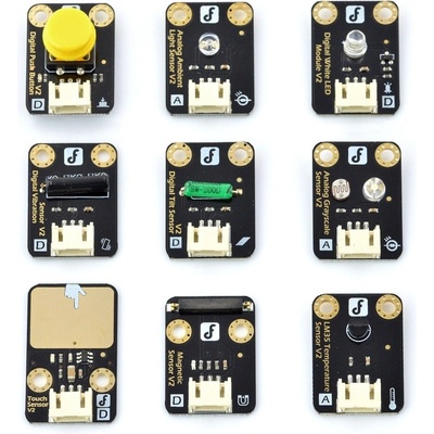 DFRobot Gravity DFR001 sada 9 modulů s kabely pro Arduino