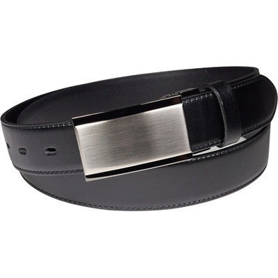 Penny Belts pánský kožený opasek Antonio černý