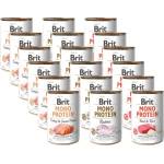 Brit MONO PROTEIN Смесица от вкусове 18x400г