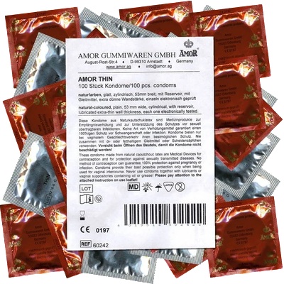 Amor Thin condoms 100 pcs