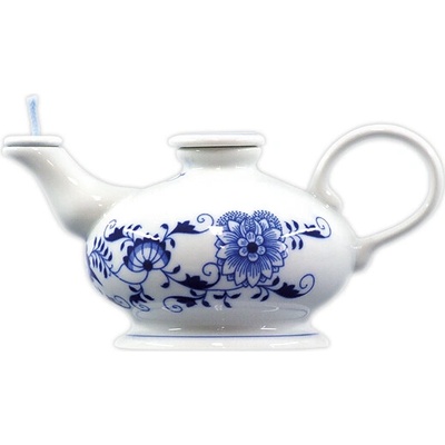 Cibulák Betlémské světlo 12,3 cm olejová lampa, originální cibulákový porcelán Dubí, cibulový vzor (70607)