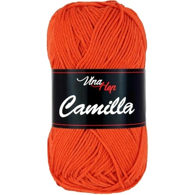 Vlna - Hep Příze Camilla 8198 tmavě oranžová
