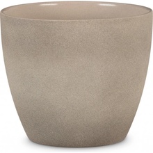 Scheurich květináč 920 Taupe Stone 25 cm, béžový