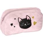 PASO Плюшен несесер Paso Black Cat - 1 цип (PP26BC-045)