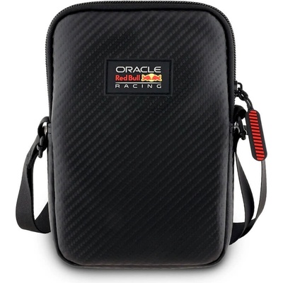 Red Bull PU Carbon Bag Size M - дизайнерска чанта (органайзер) за мобилни устройства и аксесоари (черен)