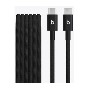 Beats USB-C to USB-C Woven Cables (1.5 m) - Bolt Black (2-Pack) (mdgc4zm/a)