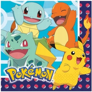Amscan servítky Pokémon 33cm