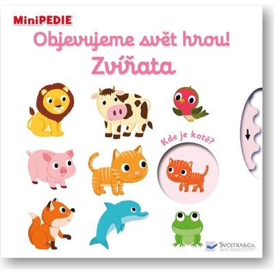 MiniPEDIE Objevujeme svět hrou! Zvířata - Choux Nathalie